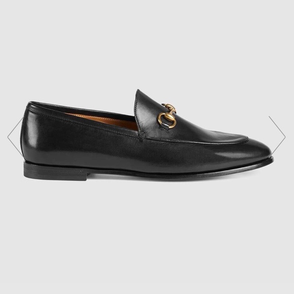 Gucci’s Jordaan Women’s Horsebit Loafers in Black - Picture 2 of 4